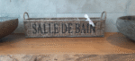 Rieten badkamermand Salle De Bain
