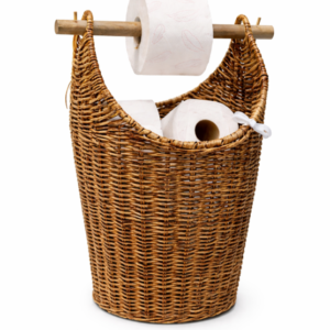 Rieten Toiletrolhouder Rollenmand