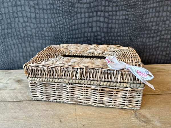 Rieten Tissue Box - Afbeelding 5