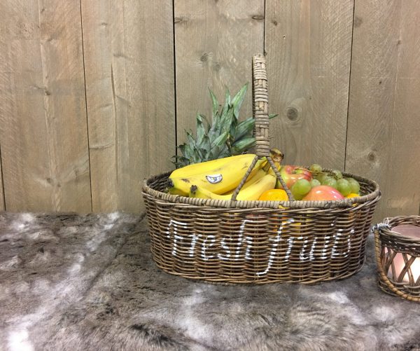 Rieten Fruitmand Fresh - Afbeelding 5