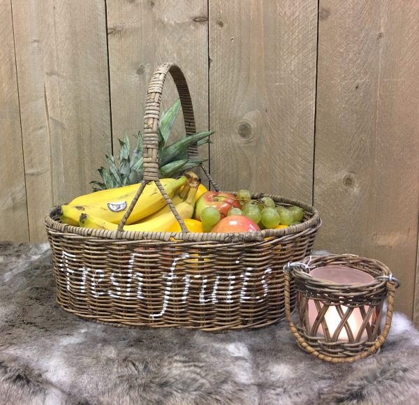 Rieten Fruitmand Fresh - Afbeelding 4