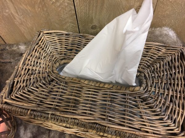 Rieten Tissue Box - Afbeelding 2