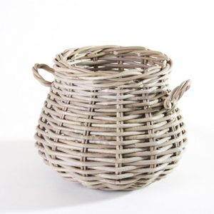 Rotan Bloemen mand