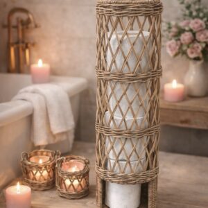 Reserverol Toilet houder riet