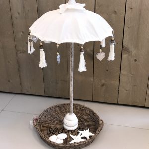 Tafel Parasol Wit