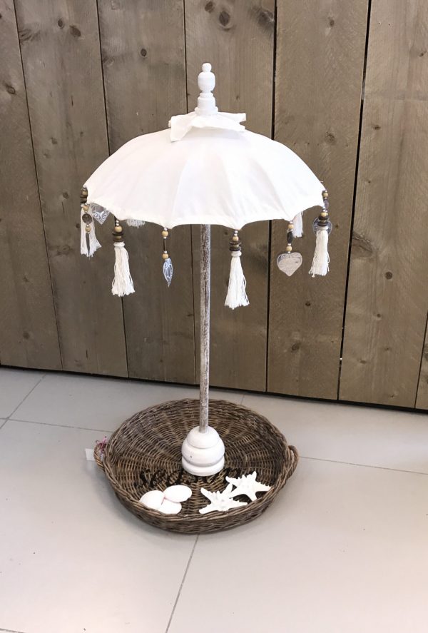 Tafel Parasol Wit