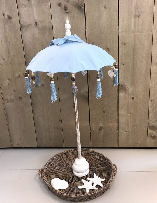 Tafel Parasol Lichtblauw