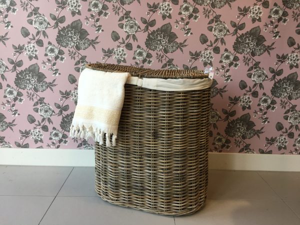 Rotan Wasmand Ovaal - Afbeelding 4