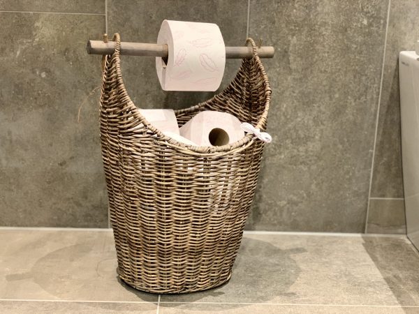 Rieten Toiletrol houder - Afbeelding 7