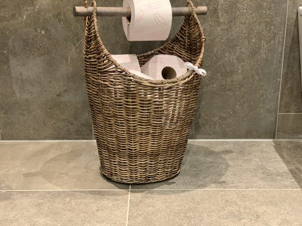 Rieten Toiletrol houder - Afbeelding 6
