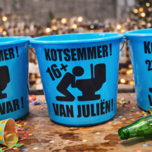 Kots Emmer met Naam Man