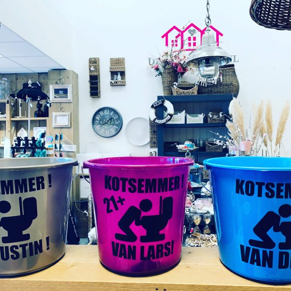 Kots Emmer met Naam Man - Afbeelding 6