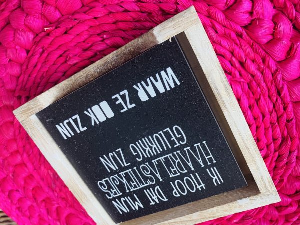 Houten onderzetters met tekst - Afbeelding 5