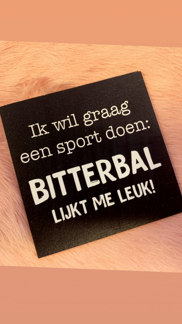 Houten onderzetters met tekst - Afbeelding 25
