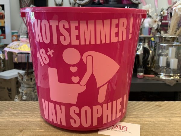 Kots Emmer vrouw met Naam - Afbeelding 16