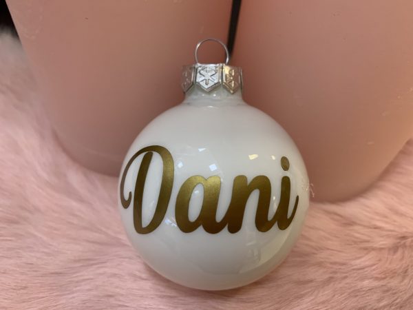 Kerstbal eigen tekst - Afbeelding 19