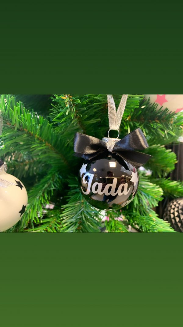 Kerstbal eigen tekst - Afbeelding 4