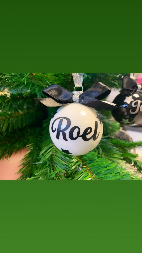 Kerstbal eigen tekst - Afbeelding 8