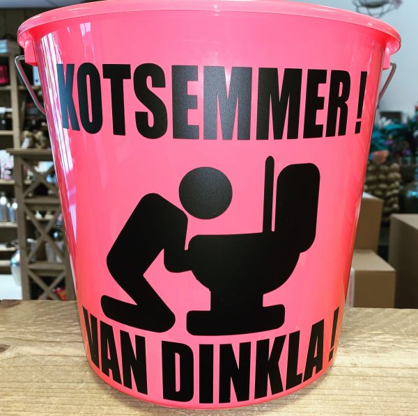 Kots Emmer met Naam Man - Afbeelding 3