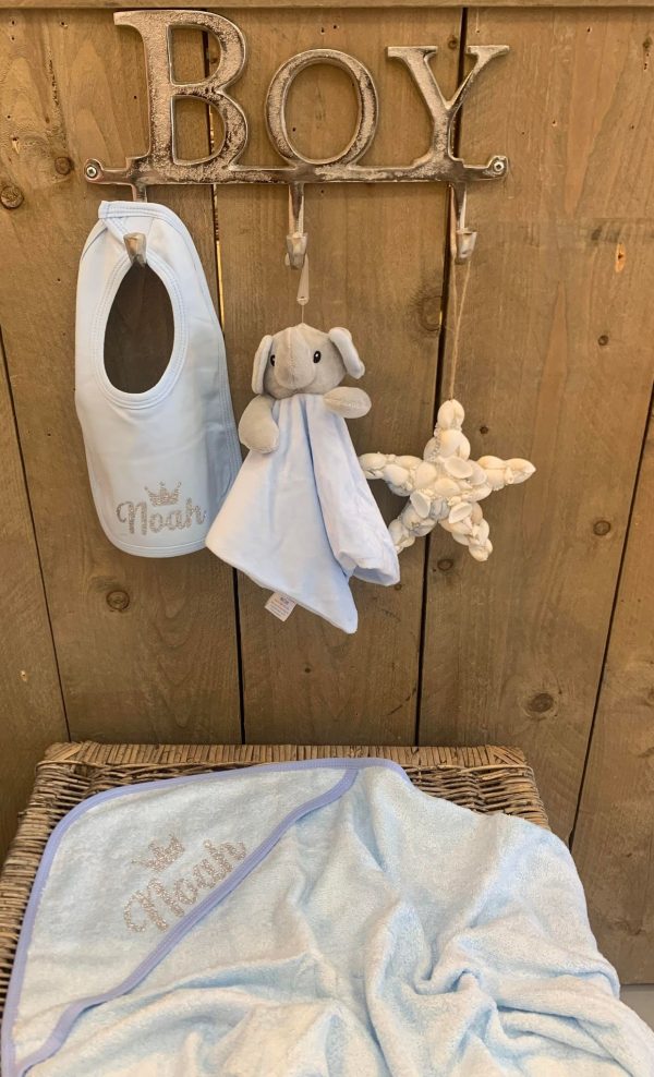 Slabber Blauw met naam - Afbeelding 2