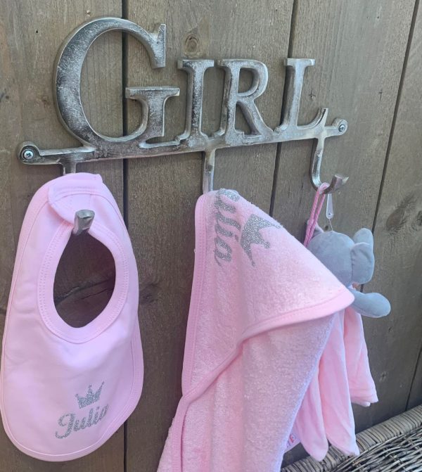 Slabber Roze met naam - Afbeelding 3