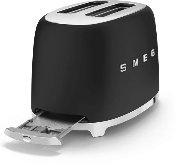 SMEG Broodrooster Mat zwart - Afbeelding 5