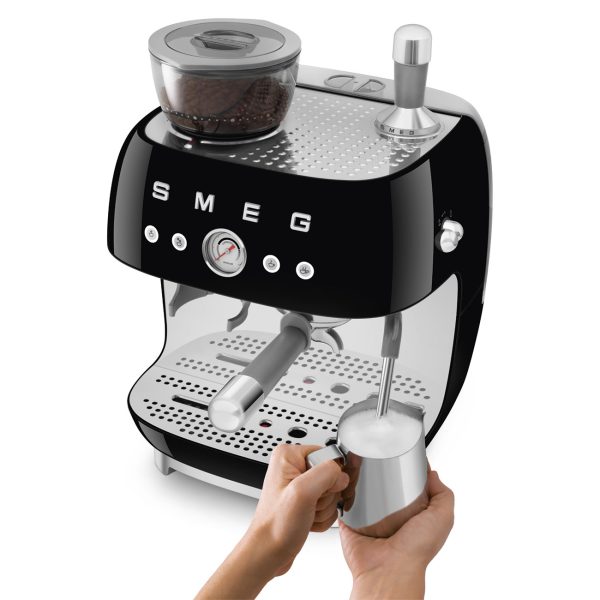 Espressomachine zwart smeg - Afbeelding 8