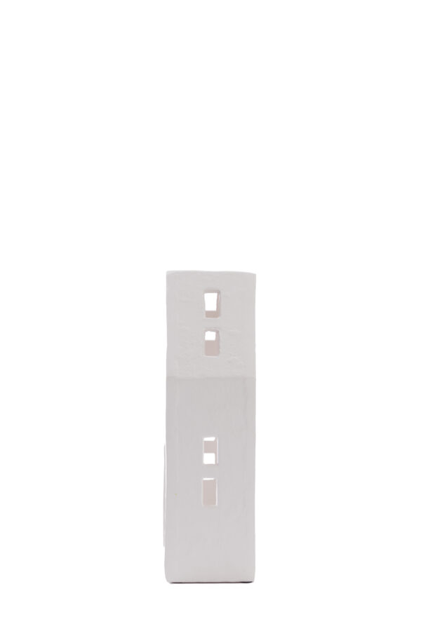 Decoratie huisje Creme 30cm - Afbeelding 4