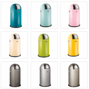 WESCO Pushboy 50 liter kies jou kleur