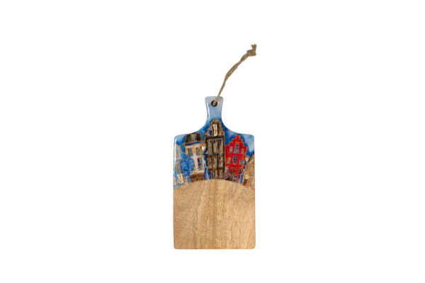 Kaasplank Grachtenhuizen 25cm