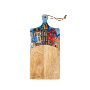 Kaasplank Grachtenhuizen 35cm