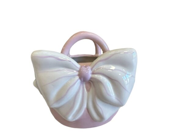 Tas strik Licht roze