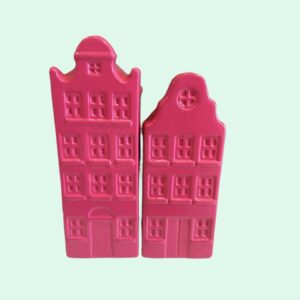 A’dam Houses Fuchsia set 2