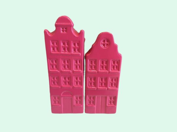A’dam Houses Fuchsia set 2