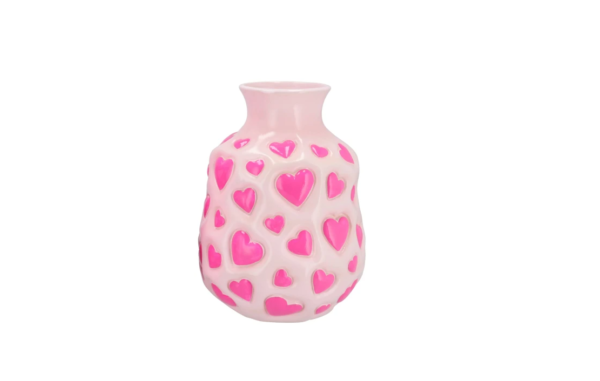 Harten Vaas Roze
