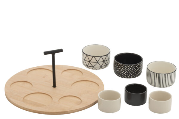 Tapasservies 6 Sets - Afbeelding 3