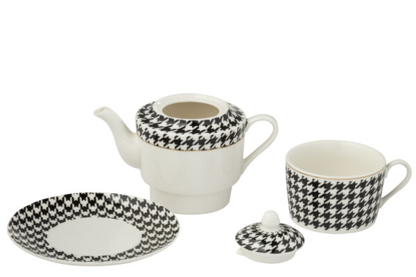 Theepot Pied-De-Poule  - Afbeelding 3