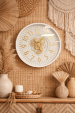 Wandklok Badia White 53 cm