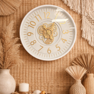 Wandklok Badia White 53 cm