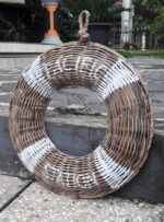 Rieten Boei – Handgemaakt in Bali – 40 cm