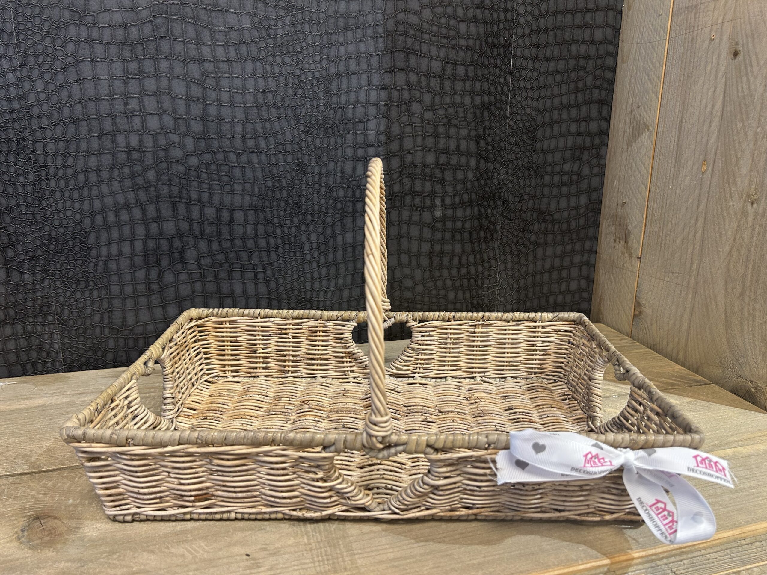 Rieten Hartjes Dienblad - Afbeelding 3