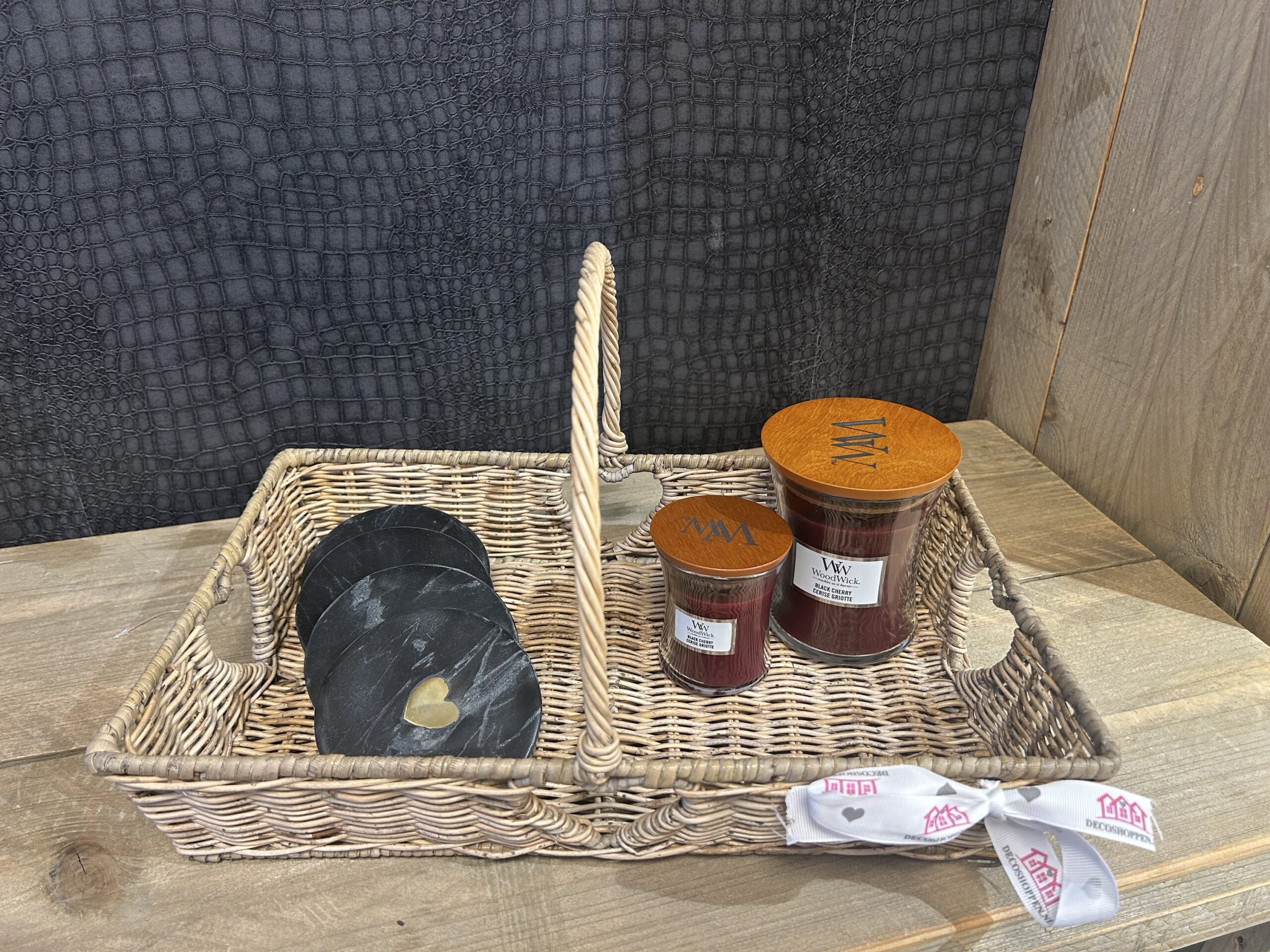 Rieten Hartjes Dienblad - Afbeelding 2