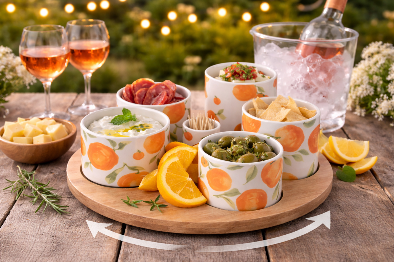 Tapas Set Sinaasappel