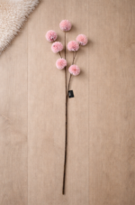 pompom spray licht roze 98 cm