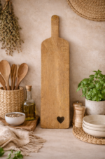 Snijplank Rechthoek Hart XL