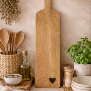 Snijplank Rechthoek Hart XL