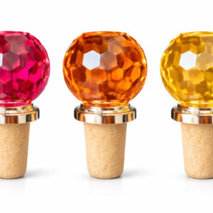 Flessenstop Bol vorm set van 3