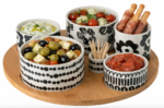 Tapas Set Wit Zwart