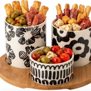 Tapas Set Wit Zwart S