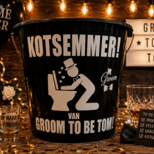 Groom to Be Kotsemmer met Naam